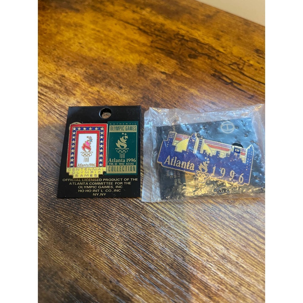 1996 Atlanta GA Centennial Olympics Games Pins Collection